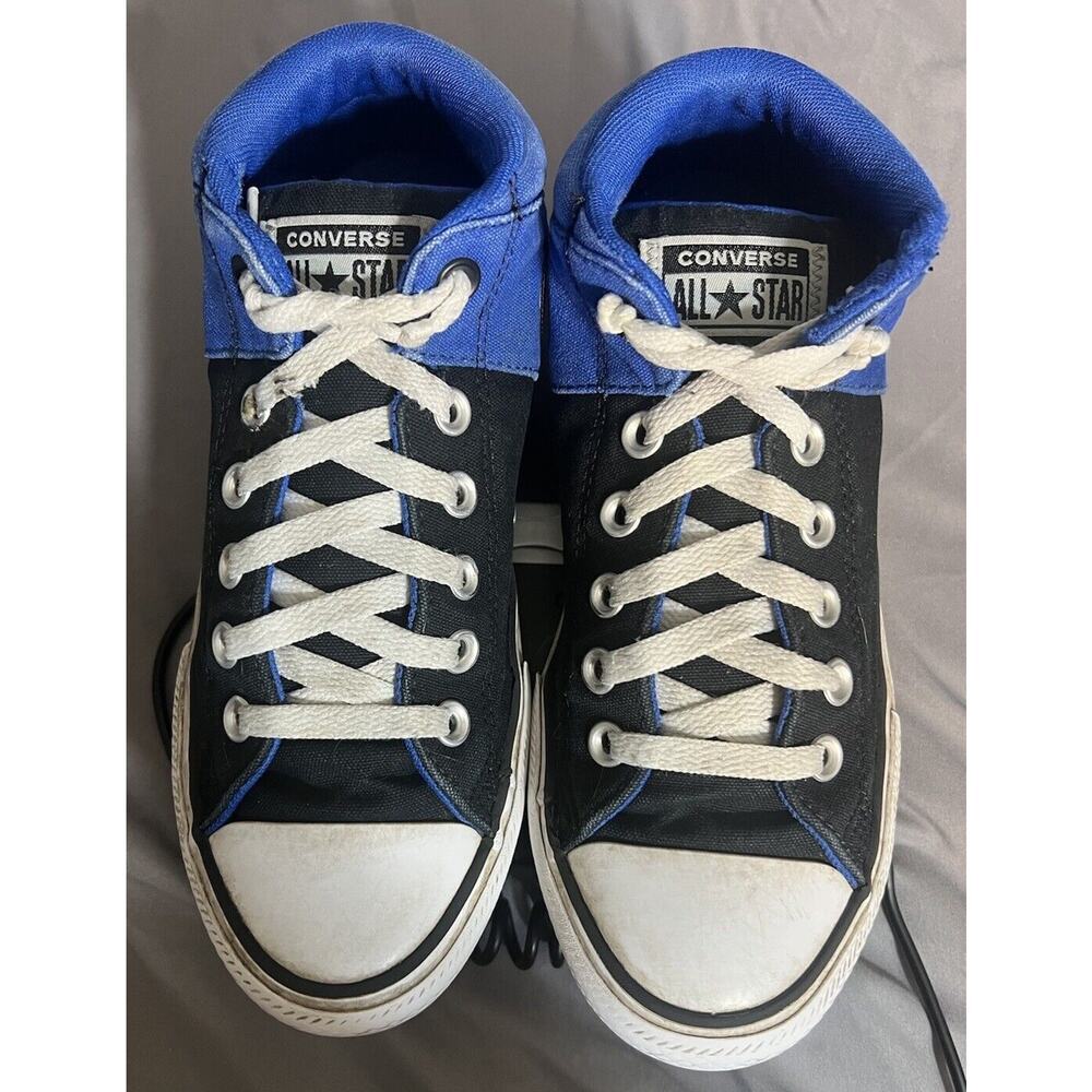 -SHOES converse chuck taylor all star Blue and Black Size 6.